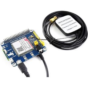 Waveshare SX1262 LoRa HAT لـ Raspberry Pi 915 ميجا هرتز لنقل البيانات بنطاق تردد يصل إلى 5 كيلومتر، يدعم التكرار التلقائي لنقل إيقاظ أطول على الراديو، مفتاح اتصال استشعار الناقل اللاسلكي in Kuwait