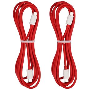USB-C to USB-C Cable for OnePlus 10T, Type C Cable 6.6 ft, 2-Packs in Kuwait