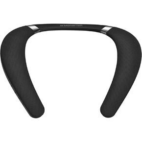 مكبر صوت بلوتوث Monster Boomerang، مكبر صوت لاسلكي يمكن ارتداؤه، مكبر صوت محمول ووقت تشغيل 12 ساعة، مقاوم للماء IPX7، مكبر صوت للرقبة صوت ستيريو ثلاثي الأبعاد حقيقي، للمنزل الرياضي في الهواء الطلق، أسود in Kuwait