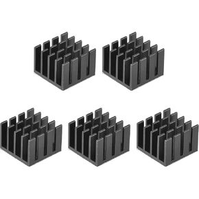 uxcell 30x20x10mm Black Thermal Self Adhesive Aluminum Heatsink Electronic Radiators 5 Pcs in Kuwait