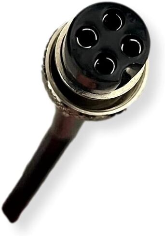 Uniden BMKG0637001 Model MK516 Rugged Bearcat CB Microphone; Wired; Standard 4-Pin; Black Color with Silver Front; Exact Same Model that Came with the Uniden PC68XL, PC68LTW, PC78XL and PC78LTW Radios in Saudi Arabia