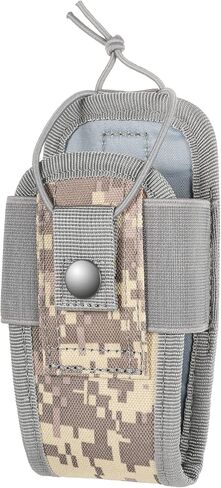 FRTKK Tactical Radio Holder Radio Holster Molle Radio Pouch Universal Radio Case Military Heavy Duty Radio Bag for Police Firefighter Two Ways Walkie Talkies Vest (Army green) in Kuwait