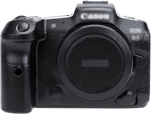 ملصق حماية لغطاء كاميرا Kiorafoto EOS R7، مضاد للخدش ومضاد للارتداء لحماية جسم كاميرا Canon EOS R7 - ألياف الكربون باللون الأسود in Saudi Arabia