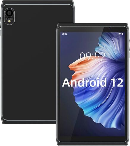 Android Tablet 8 inch, Android 12.0 Tablet 32GB Storage 1024GB SD Expansion Tablets PC, Quad-core Processor 2GB RAM 1280x800 IPS HD Touchscreen Dual Camera Tablets, Support WiFi6, BT 4300 mAh Battery in Saudi Arabia