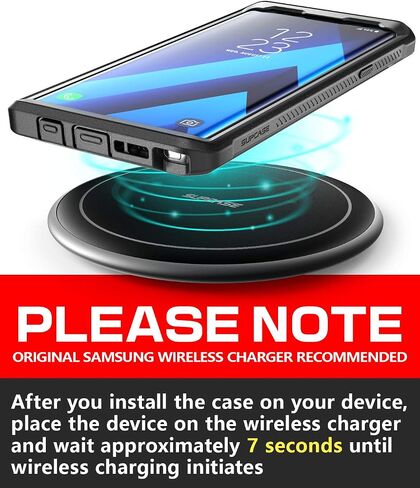 SUPCASE Unicorn Beetle PRO Series Phone Case for Samsung Galaxy Note 9, Full-Body Rugged Holster Case with Built-in Screen Protector for Samsung Galaxy Note 9 2018(White) in Saudi Arabia