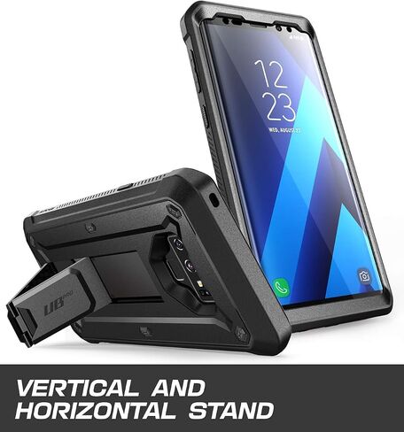 SUPCASE Unicorn Beetle PRO Series Phone Case for Samsung Galaxy Note 9, Full-Body Rugged Holster Case with Built-in Screen Protector for Samsung Galaxy Note 9 2018(White) in Saudi Arabia