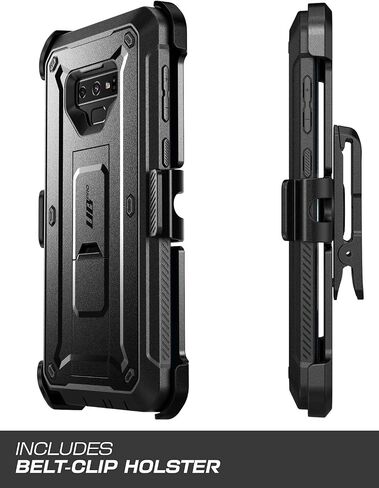 SUPCASE Unicorn Beetle PRO Series Phone Case for Samsung Galaxy Note 9, Full-Body Rugged Holster Case with Built-in Screen Protector for Samsung Galaxy Note 9 2018(White) in Saudi Arabia