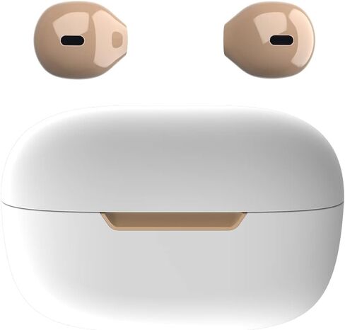 Invisible Mini Wireless Bluetooth Earbuds, Small Semi in-Ear Earbuds for Work & Daily Use, Touch Control, Lightweight for Music & Audiobooks in Kuwait