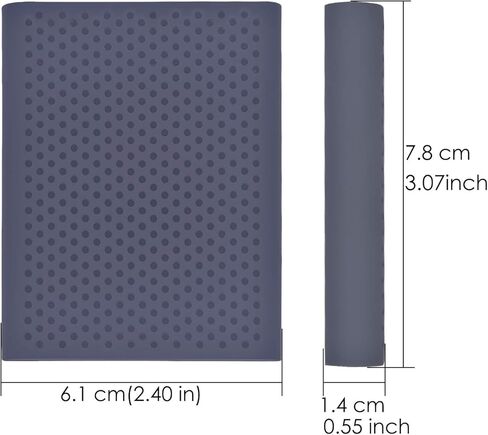 حافظة Rancco لهاتف Samsung T5/ T3 SSD، قطعتان من Samsung T5 T3 T1 المحمولة (250G 500G 1T 2T) USB 3.1 حافظة تخزين واقية لمحركات الأقراص الصلبة الخارجية، مضادة للخدش، مقاومة للصدمات، رفيعة للغاية، 3x2.4x0.45 بوصة in Kuwait