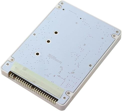 NFHK mSATA Mini PCI-E SATA SSD to 2.5 inch IDE 44pin Notebook Laptop Hard Disk case Enclosure White in Saudi Arabia