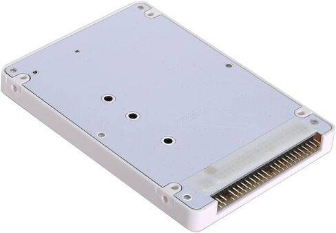 NFHK mSATA Mini PCI-E SATA SSD to 2.5 inch IDE 44pin Notebook Laptop Hard Disk case Enclosure White in Saudi Arabia