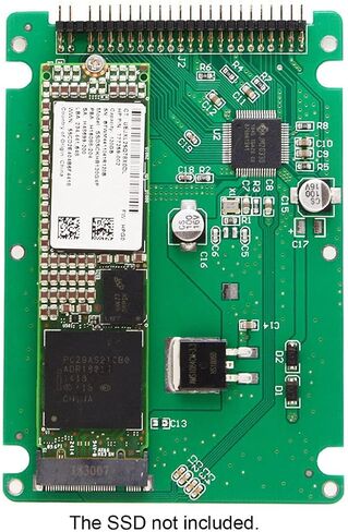 NFHK mSATA Mini PCI-E SATA SSD to 2.5 inch IDE 44pin Notebook Laptop Hard Disk case Enclosure White in Saudi Arabia