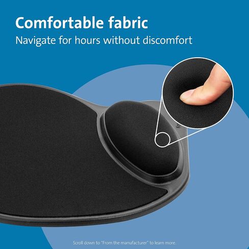 Kensington Memory Foam Mouse Wrist Pillow (KMW62817) in Saudi Arabia