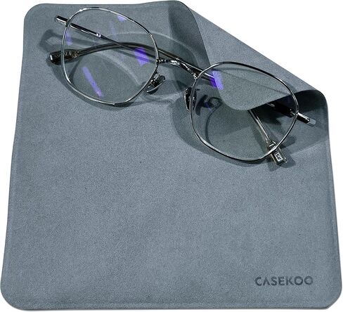 كيس كو قطعة قماش تلميع لجميع الشاشات الالكترونية متوافقة مع ابل، ماك بوك، اي ماك، ايباد، ايبود، ساعة، قماش تنظيف من المايكروفايبر، خامة ناعمة غير كاشطة in Kuwait