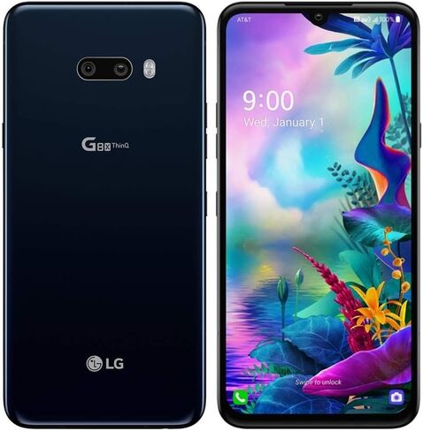 LG G8X ThinQ مفتوح - 128 جيجا بايت - أسود أورورا - LMG850U (متجدد) in Kuwait