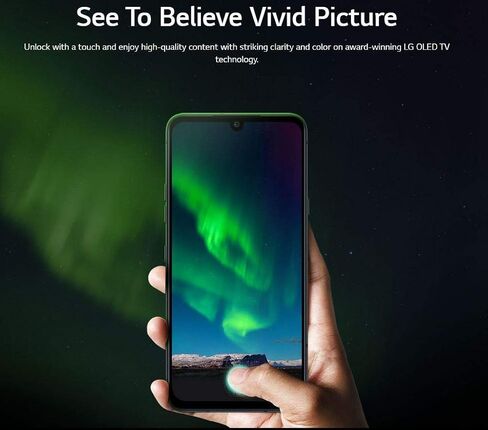 LG G8X ThinQ مفتوح - 128 جيجا بايت - أسود أورورا - LMG850U (متجدد) in Kuwait