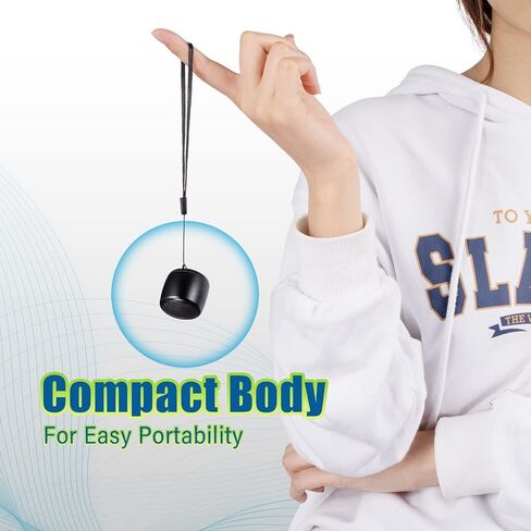 Best Mini Portable Bluetooth Speaker with HD Sound & Bass I Smallest Wireless Bluetooth Speakers for Phone/PC/Tablet I Photo Selfie Button Answer Phone Calls I Cute Tiny Speaker in Kuwait