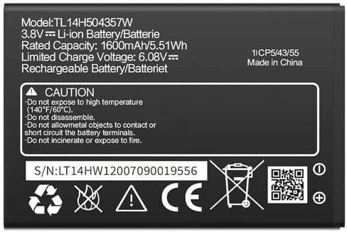 U102AA استبدال البطارية لـ AT&T Cingular Flip IV 4 U102AA P/N: TL14H5044357W in Kuwait