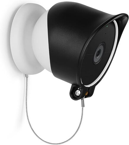 حامل مضاد للسرقة من آيوتو لكاميرا جوجل نيست (البطارية)، غطاء مقاوم للماء مع سلسلة أمان مضادة للسقوط مناسبة للاستخدام في الهواء الطلق، أبيض in Kuwait