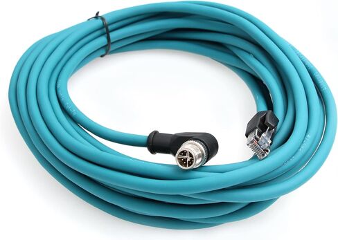 Cognex Industrial Ethernet M12 X-Type to RJ45 high-Flex Cable in Saudi Arabia