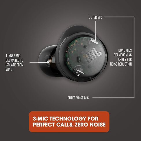 JBL Tour PRO+ TWS True Wireless Bluetooth Earbuds with Built-in Alexa - Black (Renewed) in Saudi Arabia
