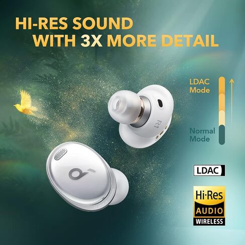 سماعات أذن Soundcore من Anker Liberty 3 Pro True اللاسلكية المانعة للضوضاء - أسود (متجددة) in Kuwait