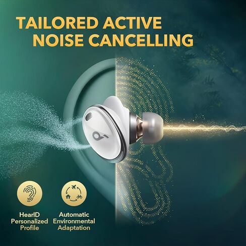 سماعات أذن Soundcore من Anker Liberty 3 Pro True اللاسلكية المانعة للضوضاء - أسود (متجددة) in Kuwait