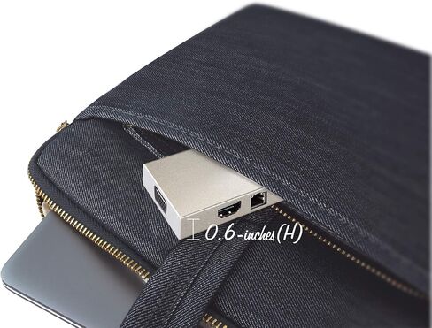 جيه 5 كريت قاعدة شحن USB 3.1 نوع سي صغيرة وظيفية بالكامل JCD376 مع USB 3.0، USB 2.0، HDMI، VGA، ايثرنت in Saudi Arabia