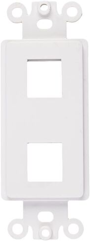 Chaosss &. Decorator Brush Passthrough, Brush Wall Plate Insert, 5 Pack White in Saudi Arabia
