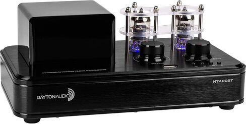 Dayton Audio HTA20BT Hybrid Stereo Tube Amplifier with Bluetooth 4.2 USB Aux in Headphone Sub Out in Saudi Arabia