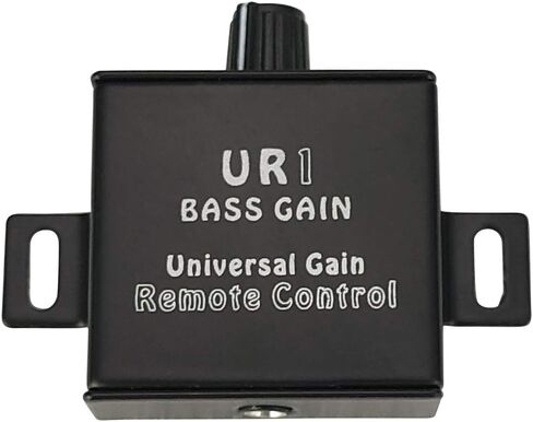 Massive Audio UR1 Amplifier Gain Control Knob. Adjustable Gain Amplifier Remote Level Controller for All Current Massive Audio Amplifiers - 0 to 12 dB Sub Amp Gain Control in Kuwait