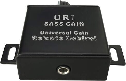 Massive Audio UR1 Amplifier Gain Control Knob. Adjustable Gain Amplifier Remote Level Controller for All Current Massive Audio Amplifiers - 0 to 12 dB Sub Amp Gain Control in Kuwait