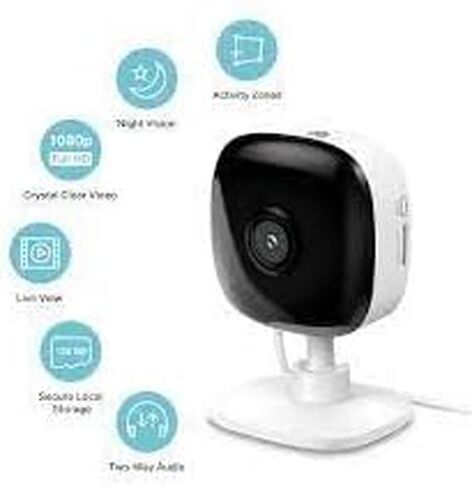 كاميرا مراقبة الشبكة اللاسلكية TP-Link Kasa Spot Indoor 1080p Wi-Fi- KC105 (متجددة) in Saudi Arabia