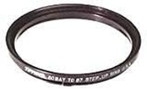 Tiffen 60B67SUR 60 Bay to 67 Step Up Filter Ring (Black) in Saudi Arabia