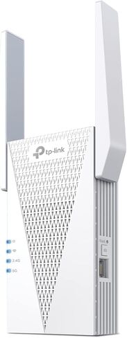 معزز إشارة موسع النطاق TP-Link AX3000 WiFi 6 للمنزل (RE715X)، مكرر واي فاي ثنائي النطاق، موسع الإنترنت مع منفذ جيجابت إيثرنت، نقطة الوصول، إعداد التطبيق، متوافق مع OneMesh (متجدد) in Kuwait