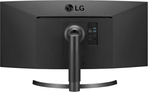 شاشة LG 34WN80C-B فائقة العرض مقاس 34 بوصة 21:9 منحنية WQHD (3440 × 1440) IPS، USB من النوع C (60W PD)، سلسلة ألوان sRGB 99%، تصميم بلا حدود تقريبًا من 3 جوانب، حامل قابل للتعديل للإمالة/الارتفاع - أسود in Kuwait
