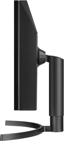 شاشة LG 34WN80C-B فائقة العرض مقاس 34 بوصة 21:9 منحنية WQHD (3440 × 1440) IPS، USB من النوع C (60W PD)، سلسلة ألوان sRGB 99%، تصميم بلا حدود تقريبًا من 3 جوانب، حامل قابل للتعديل للإمالة/الارتفاع - أسود in Kuwait