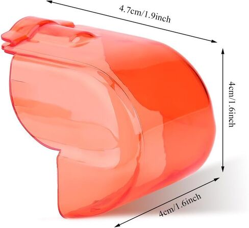غطاء كاميرا جيمبال، غطاء حماية لعدسة جيمبال مقاومة للغبار لطائرة دي جي آي سبارك بدون طيار كوادكوبتر، غطاء جيمبال سبارك (أحمر) in Kuwait