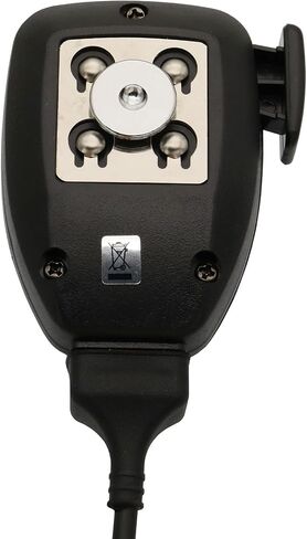 مكبر صوت محمول بلوحة مفاتيح DTMF مع شماعة ميكروفون للميكروفون كينوود TM481 TM281 TM471 TM271 TK868G TK768G NX700 NX800 TK8180 TK7360 TK8108 TK8160 راديو محمول 8 دبابيس RJ45 in Saudi Arabia