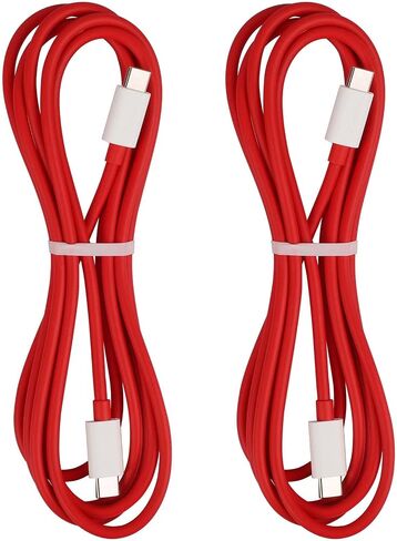 USB-C to USB-C Cable for OnePlus 10T, Type C Cable 6.6 ft, 2-Packs in Kuwait