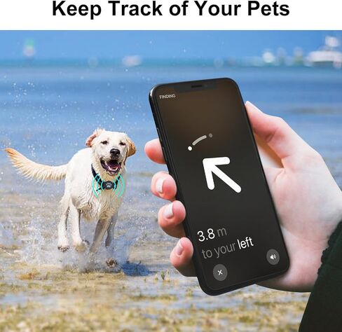 Waterproof Collar Holder Compatible with Airtag (2 Pack), Protective Anti-Lost Case for GPS Tracker, Silicone Collar Holder for Pets (Black/Black) in Saudi Arabia