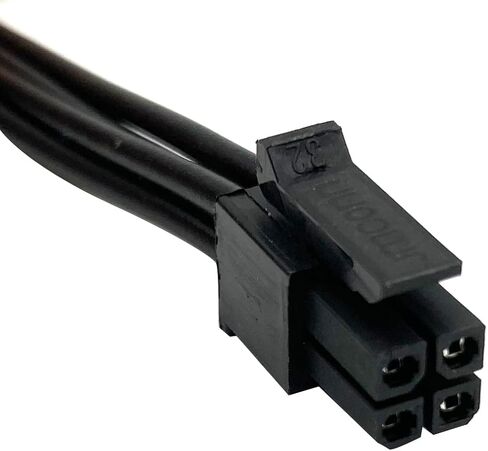 وصلة محول كابل طاقة ساتا صغير 4 دبابيس الى الزاوية اليمنى 15 دبوس للوحة الام من يوكيتي (قطعتان) in Kuwait