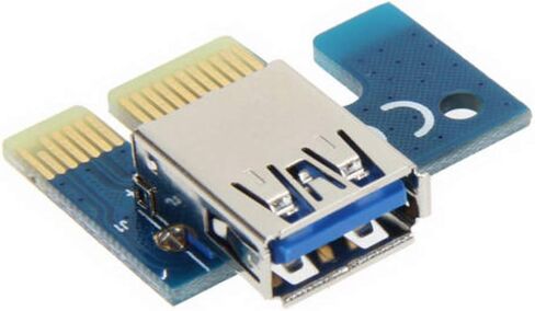 محول بطاقة موسع USB3.0 PCI Express 1x إلى 16x محول بطاقة رفع موسع W/كابل in Saudi Arabia