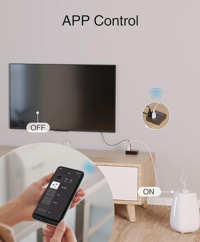 قطاع الطاقة ذو التوصيل الذكي من GHome، يعمل واقي التيار الزائد للواي فاي والقابس الذكي الصغير، يعمل مقبس مخرج WiFi in Kuwait