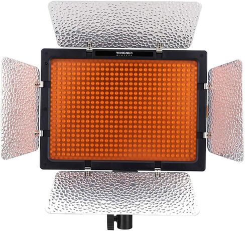 يونغنو مصباح فيديو LED 600 ال 600 ليد 5500 كلفن قابل للتعديل بدرجة حرارة اللون لكاميرا كانون / نيكون / سوني دي اس ال ار in Saudi Arabia
