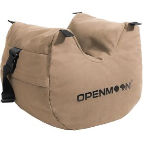 OPENMOON Camera Support Saddle Saddlebags Heavy-Duty Splash-Proof Canvas (Brown, S) in Saudi Arabia