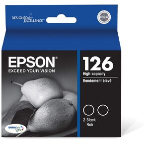 Epson T126120-D2 DURABrite Ultra Black Dual Pack High Capacity Cartridge Ink in Saudi Arabia