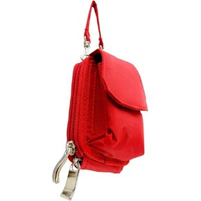 Universal Flip Phone Case with Belt Loop Clip, Shoulder/Crossbody Strap, Zipper Wallet, Great for Alcatel Go Flip V, Cingular Flip 2, MyFlip, Quickflip, K9570 in Kuwait