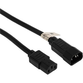 TRIPP LITE P005-003 Heavy Duty Power Extension Cord 15A 14AWG C14 to C13, 3-Feet Black in Kuwait