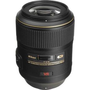 Nikon AF-S VR Micro-NIKKOR 105mm f/2.8G IF-ED Lens #2160 (Renewed)